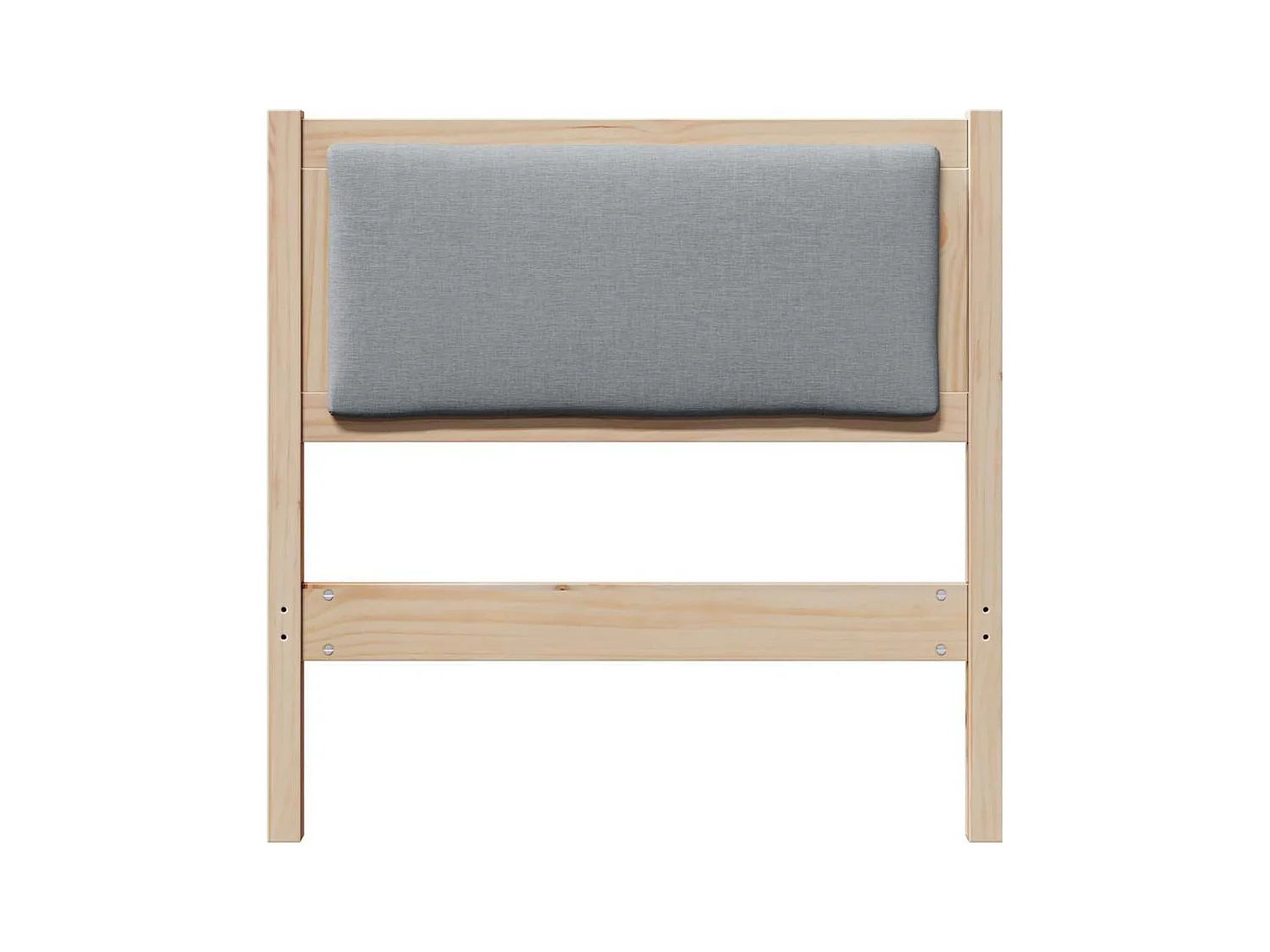 Cabecero Otro Marrón 80 cm Madera maciza de pino