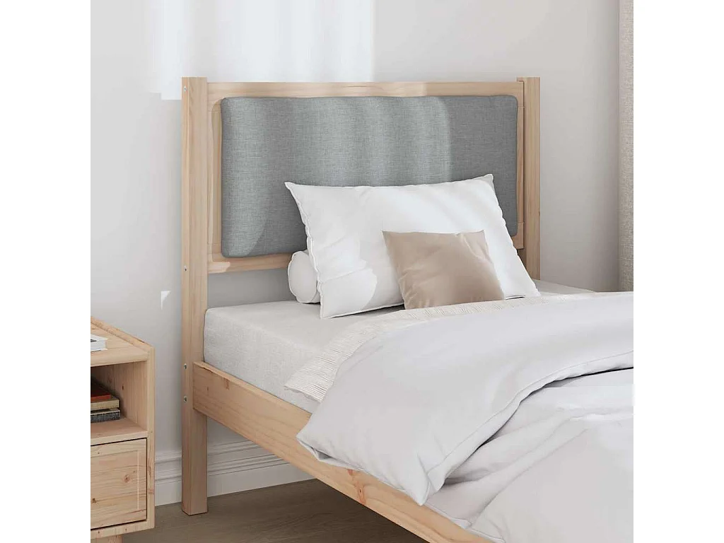 Cabecero Otro Marrón 80 cm Madera maciza de pino