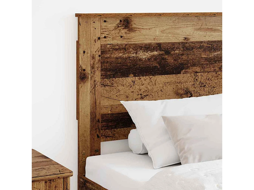 Cabecero con cabecera Madera Vieja 80 cm Madera contrachapada