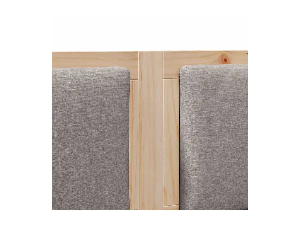 Tête de lit Autre Marron 160 cm Bois massif en pin