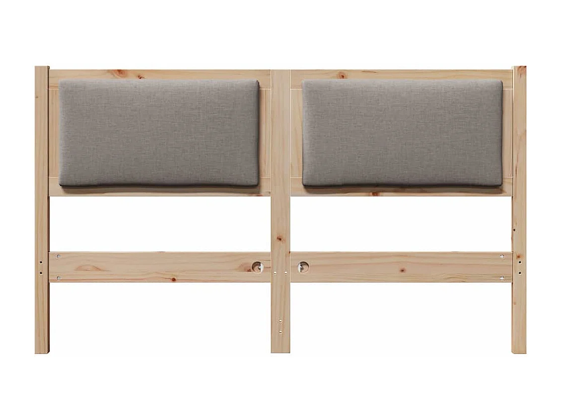 Cabeceira Outros Castanho 160 cm Madeira de pinho maciça