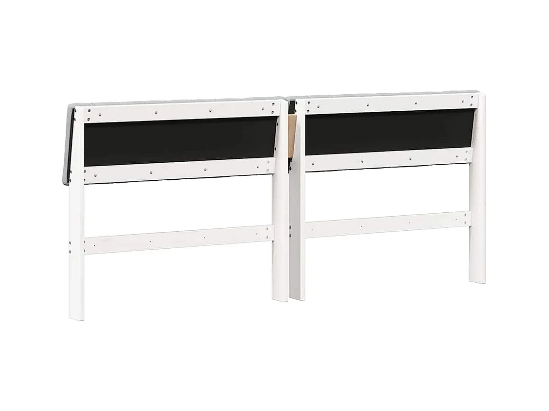 Cabeceira estofada Cinzento-claro 180 cm