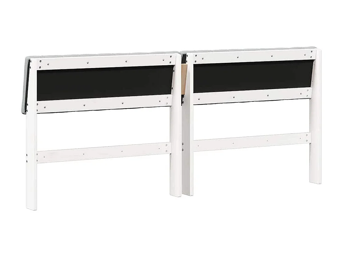 Cabeceira estofada Cinzento-claro 180 cm