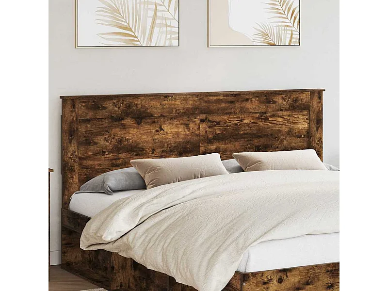 Cabeceira Carvalho Defumado 200 cm Madeira processada