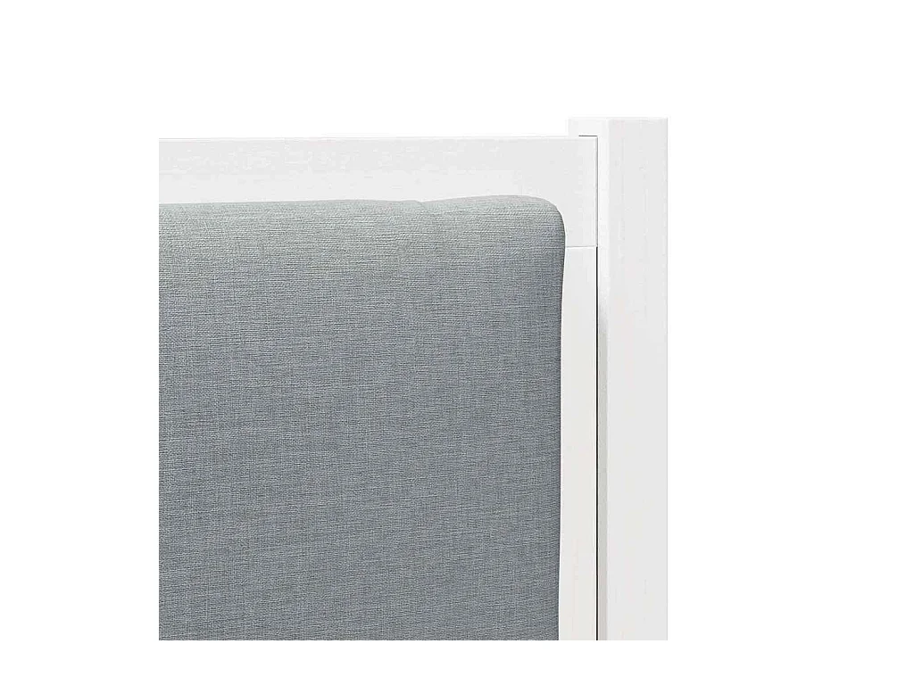 Cabeceira Outros Branco 75 cm Madeira de pinho maciça