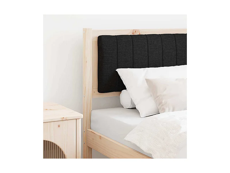 Cabeceira estofada com cabeceira Castanho 75 cm