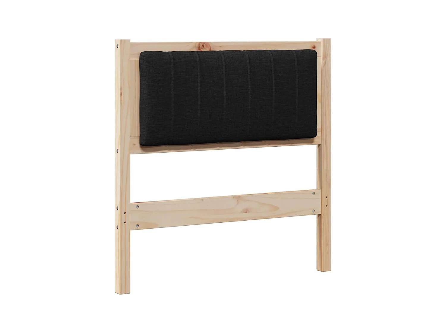 Cabeceira estofada com cabeceira Castanho 75 cm