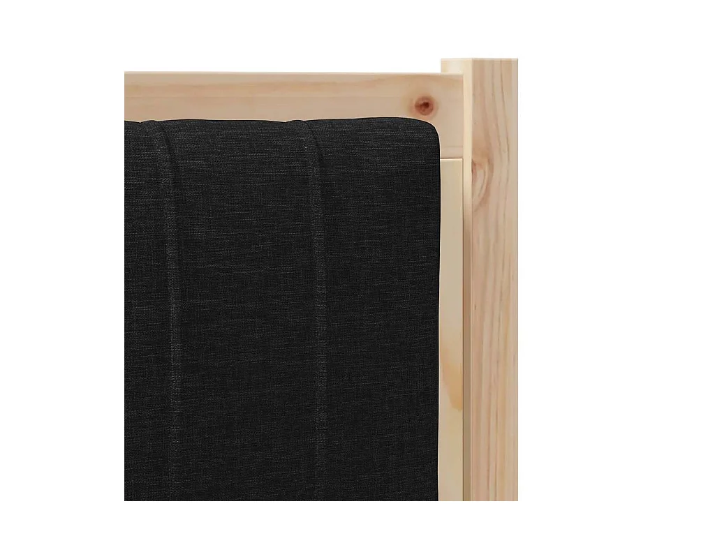 Cabeceira estofada com cabeceira Castanho 75 cm