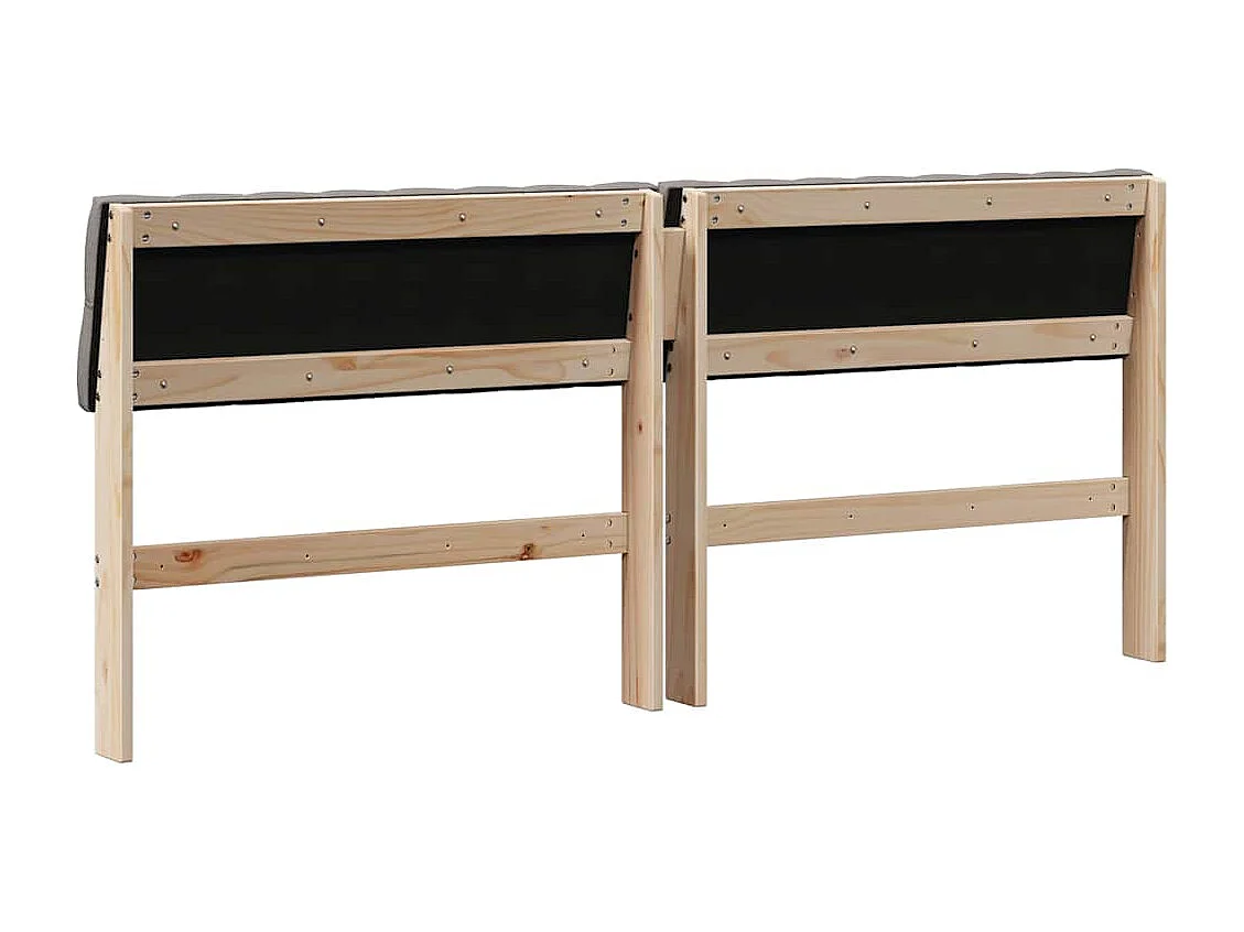 Cabeceira estofada Cinzento-acastanhado 180 cm