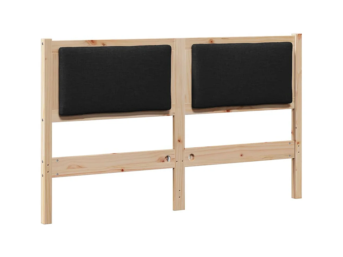 Cabecero Otro Marrón 150 cm Madera maciza de pino