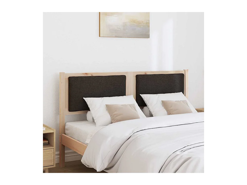 Cabecero Otro Marrón 150 cm Madera maciza de pino