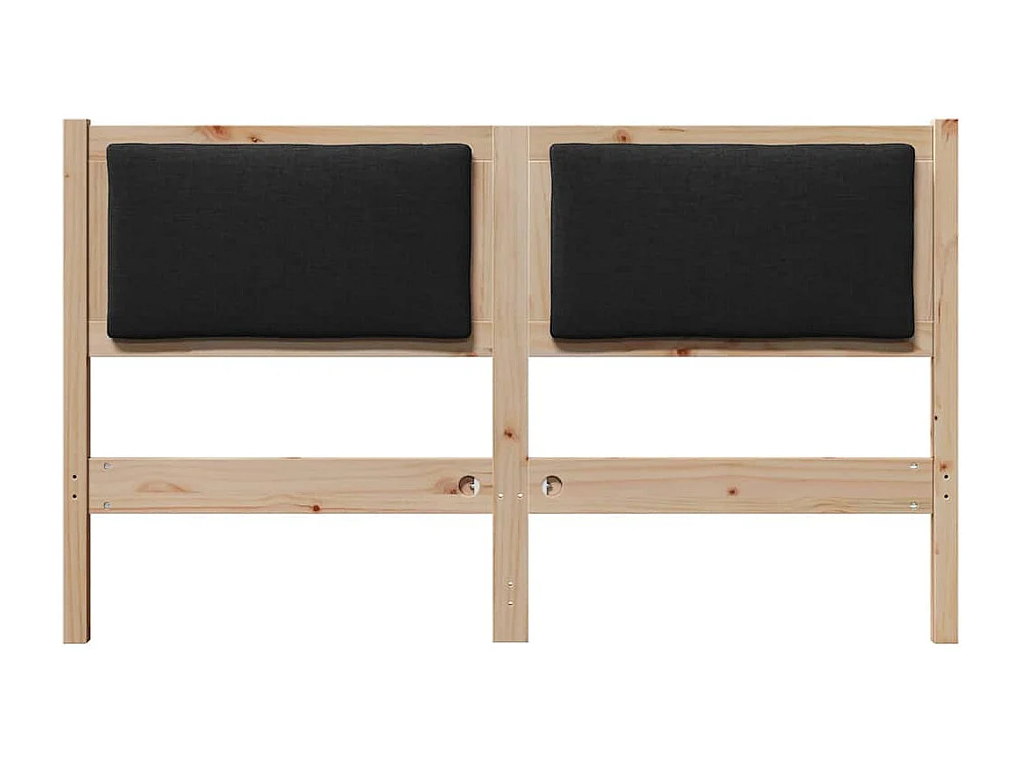 Cabecero Otro Marrón 150 cm Madera maciza de pino