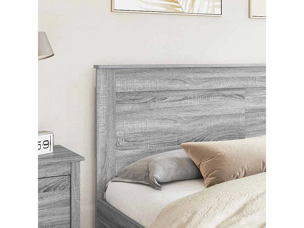 Tête de lit Gris Sonoma 180 cm Bois d'ingénierie