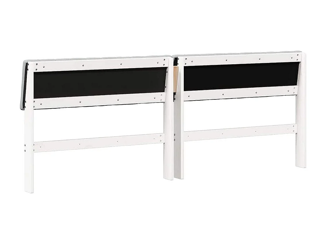 Cabeceira estofada Cinzento-claro 200 cm