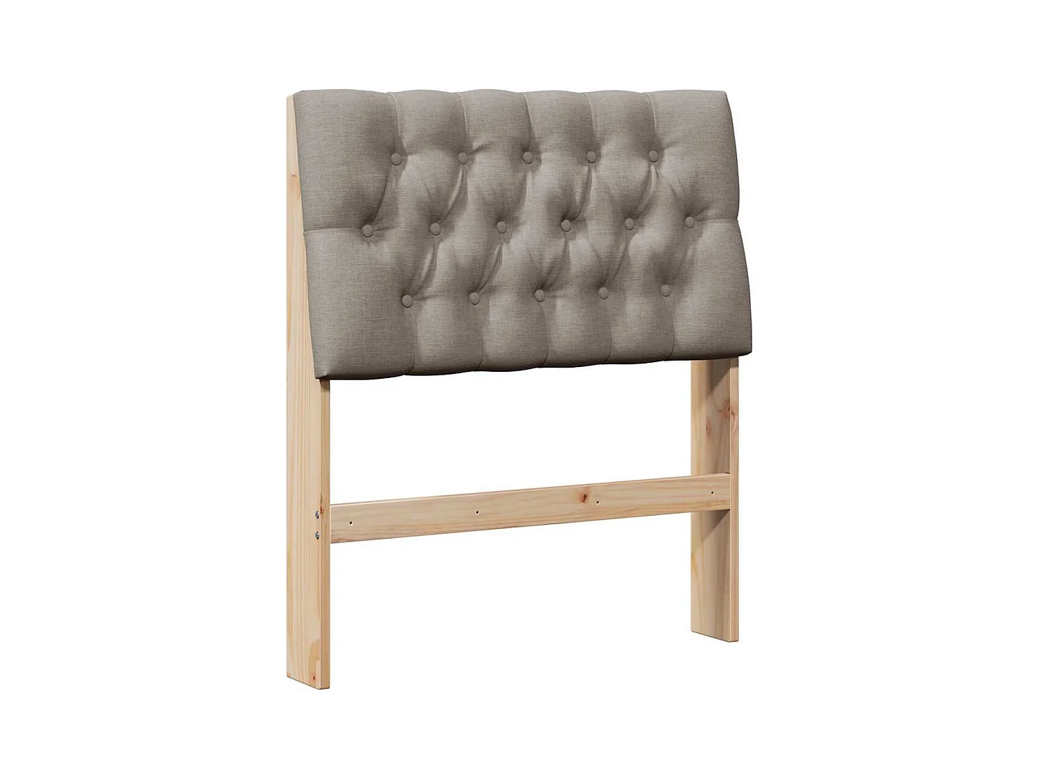 Tête de lit Autre Marron 75 cm Bois massif en pin