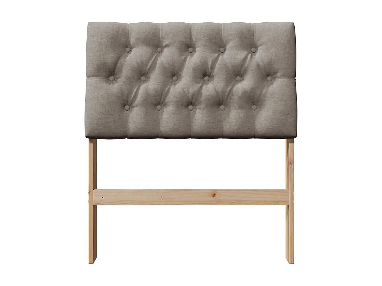 Tête de lit Autre Marron 75 cm Bois massif en pin