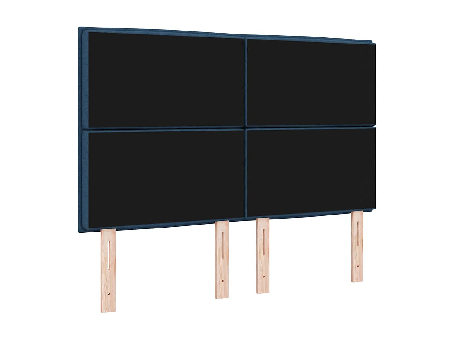 Cabecero Otro con cabecera Azul 140 cm tela