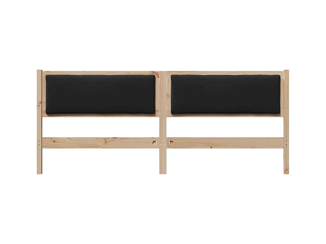 Cabecero Otro Marrón 200 cm Madera maciza de pino