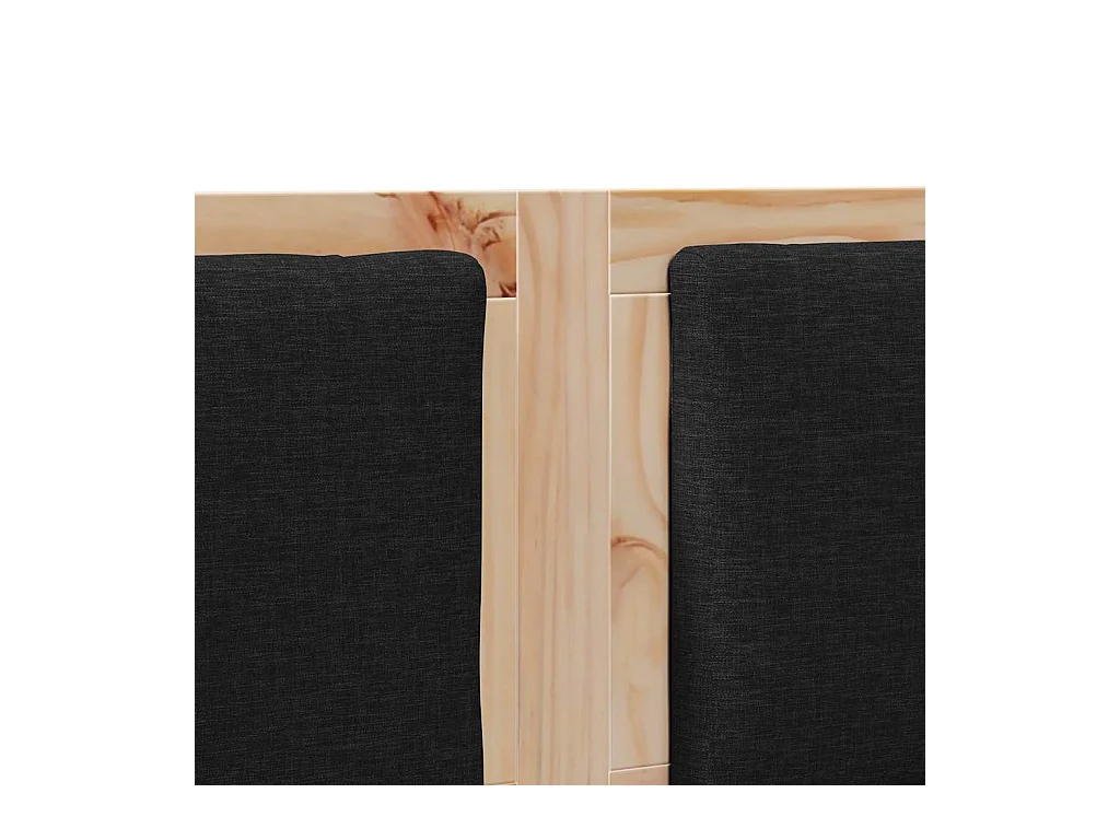 Cabecero Otro Marrón 200 cm Madera maciza de pino