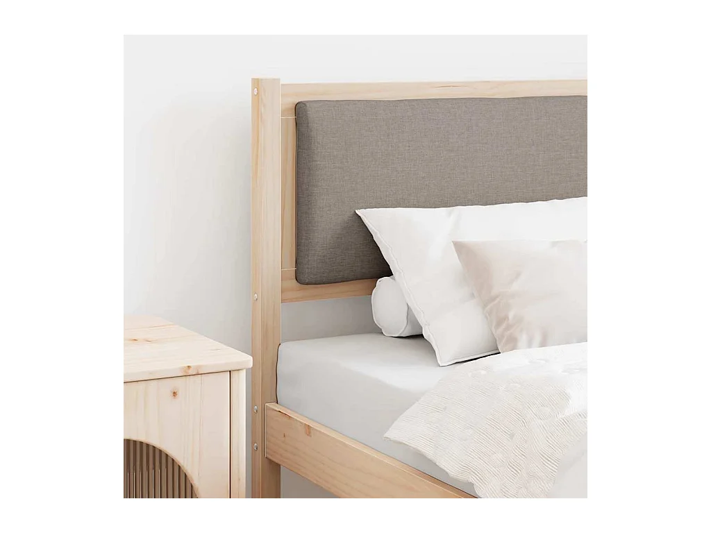 Tête de lit Autre Marron 75 cm Bois massif en pin