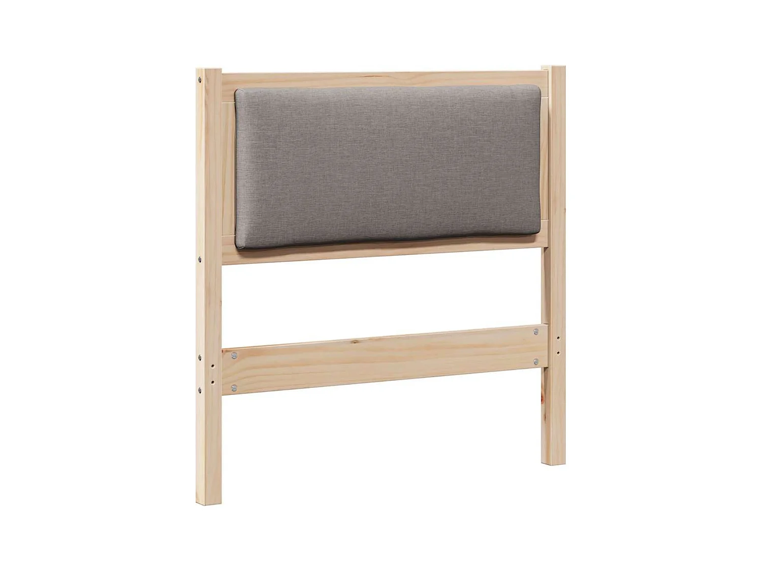 Tête de lit Autre Marron 75 cm Bois massif en pin