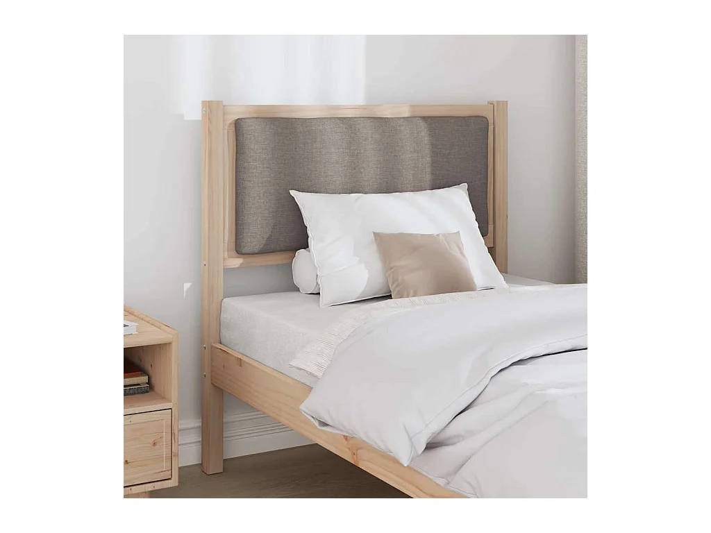 Tête de lit Autre Marron 75 cm Bois massif en pin