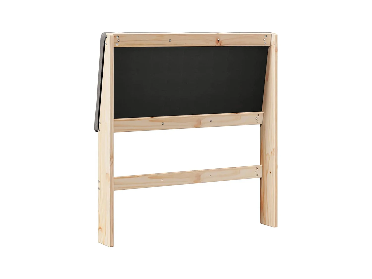 Cabeceira estofada Cinzento-acastanhado 90 cm