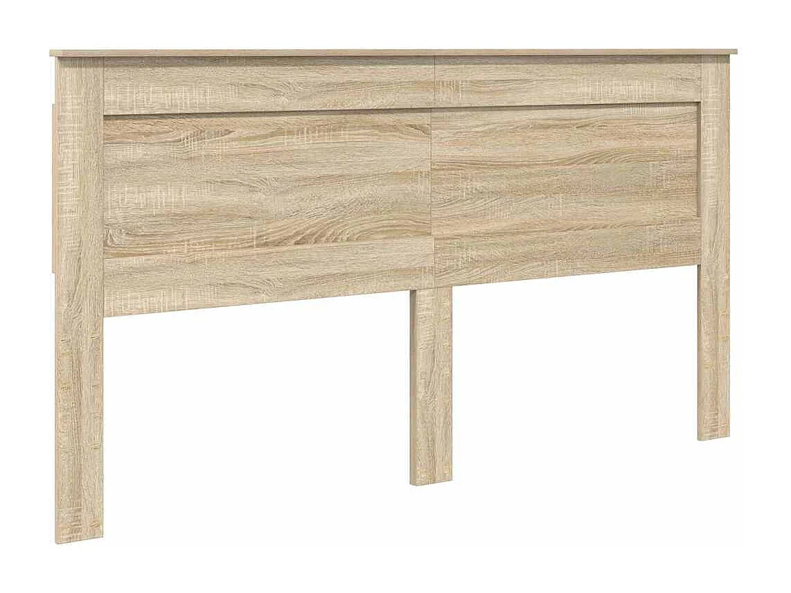 Cabecero con cabecera Roble Sonoma 180 cm Madera contrachapada