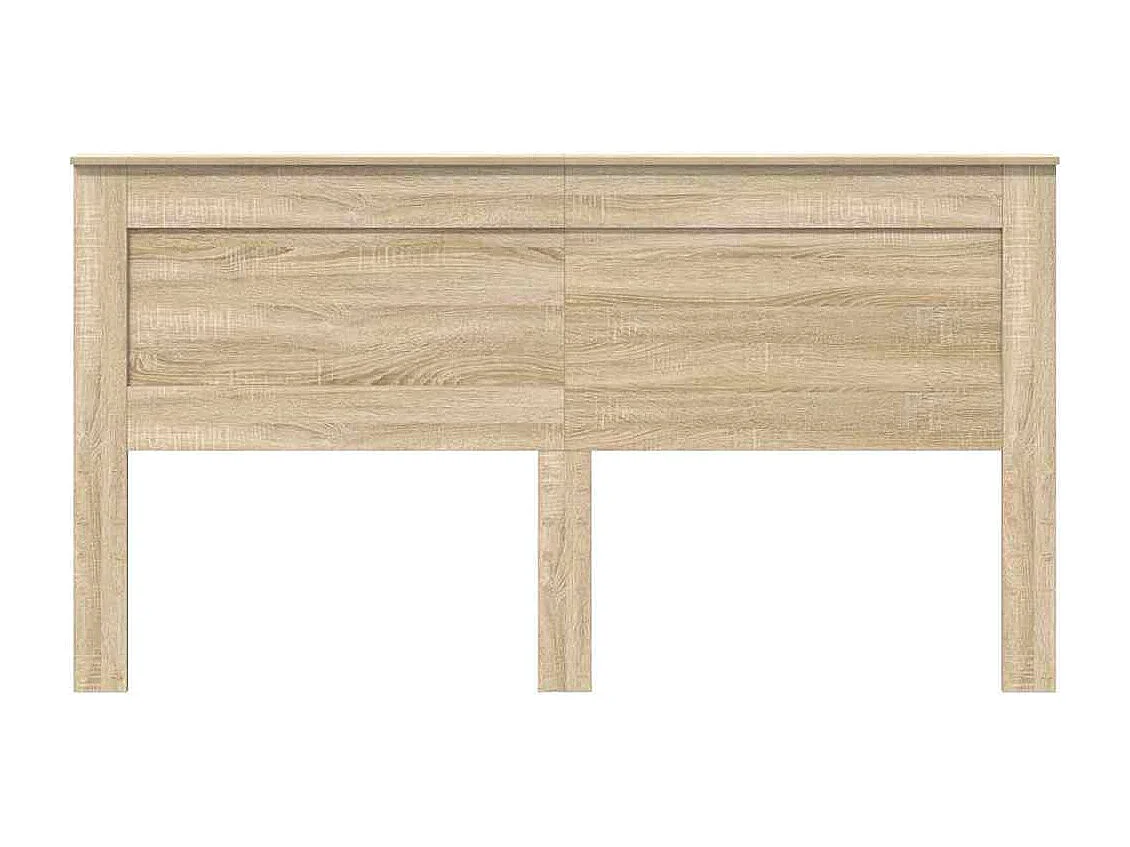 Cabecero con cabecera Roble Sonoma 180 cm Madera contrachapada