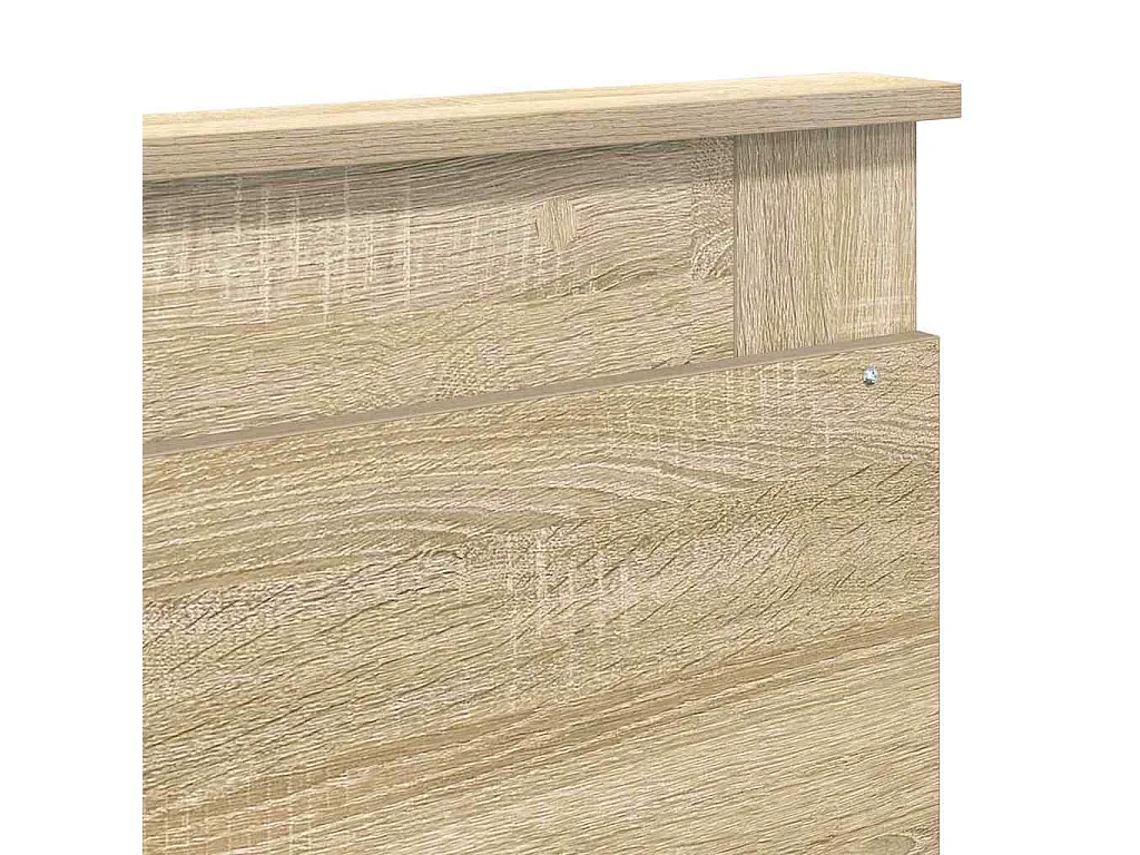 Cabecero con cabecera Roble Sonoma 180 cm Madera contrachapada