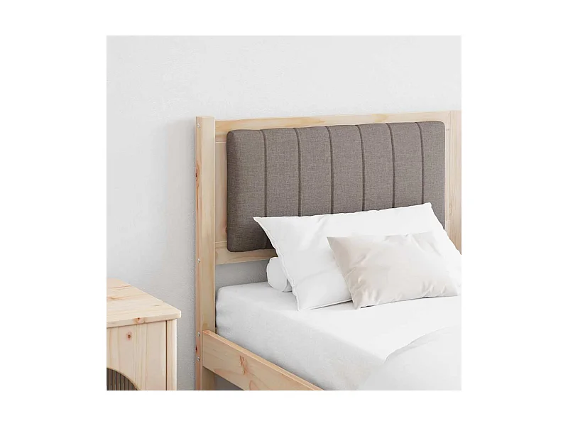 Tête de lit capitonnée avec tête de lit Marron 150 cm