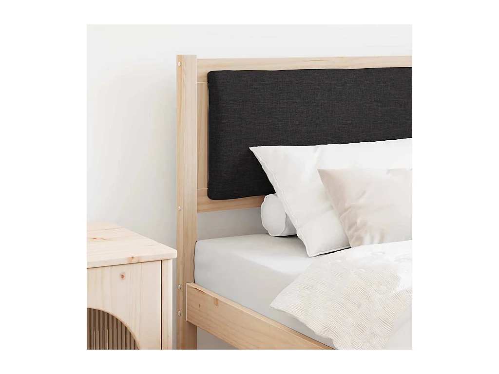 Tête de lit Autre Marron 80 cm Bois massif en pin