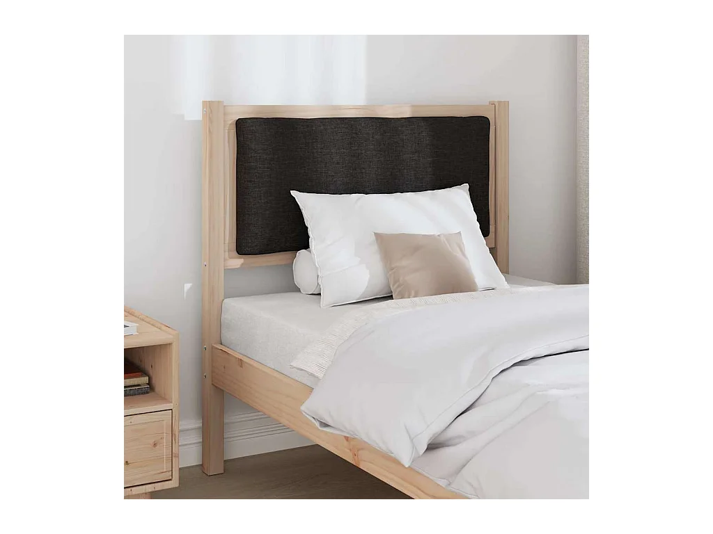 Tête de lit Autre Marron 80 cm Bois massif en pin