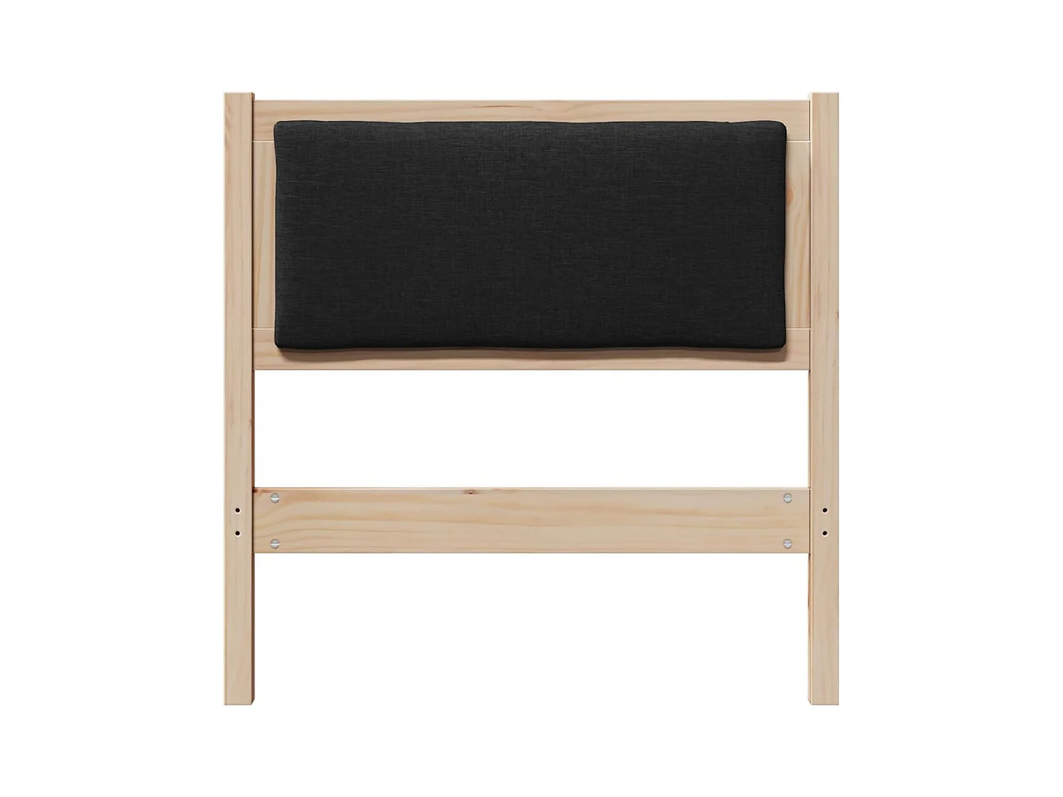 Tête de lit Autre Marron 80 cm Bois massif en pin