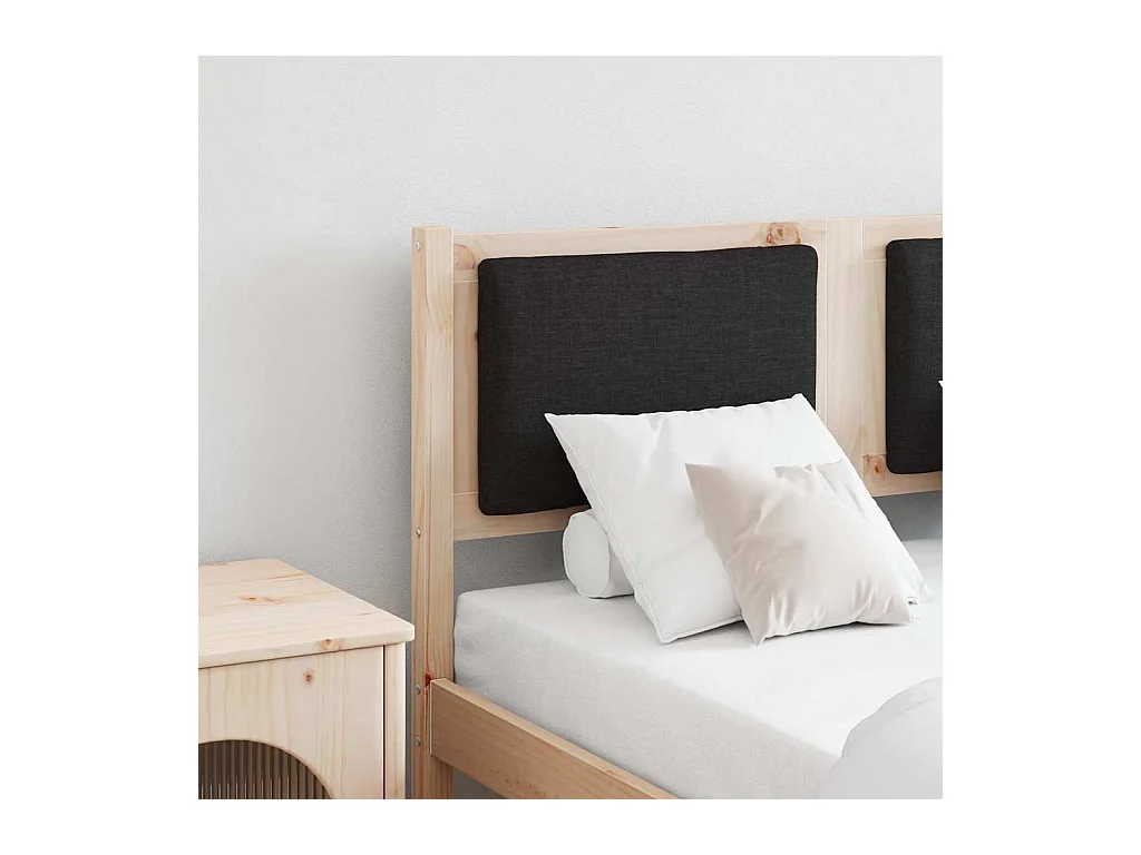 Cabecero Otro Marrón 120 cm Madera maciza de pino