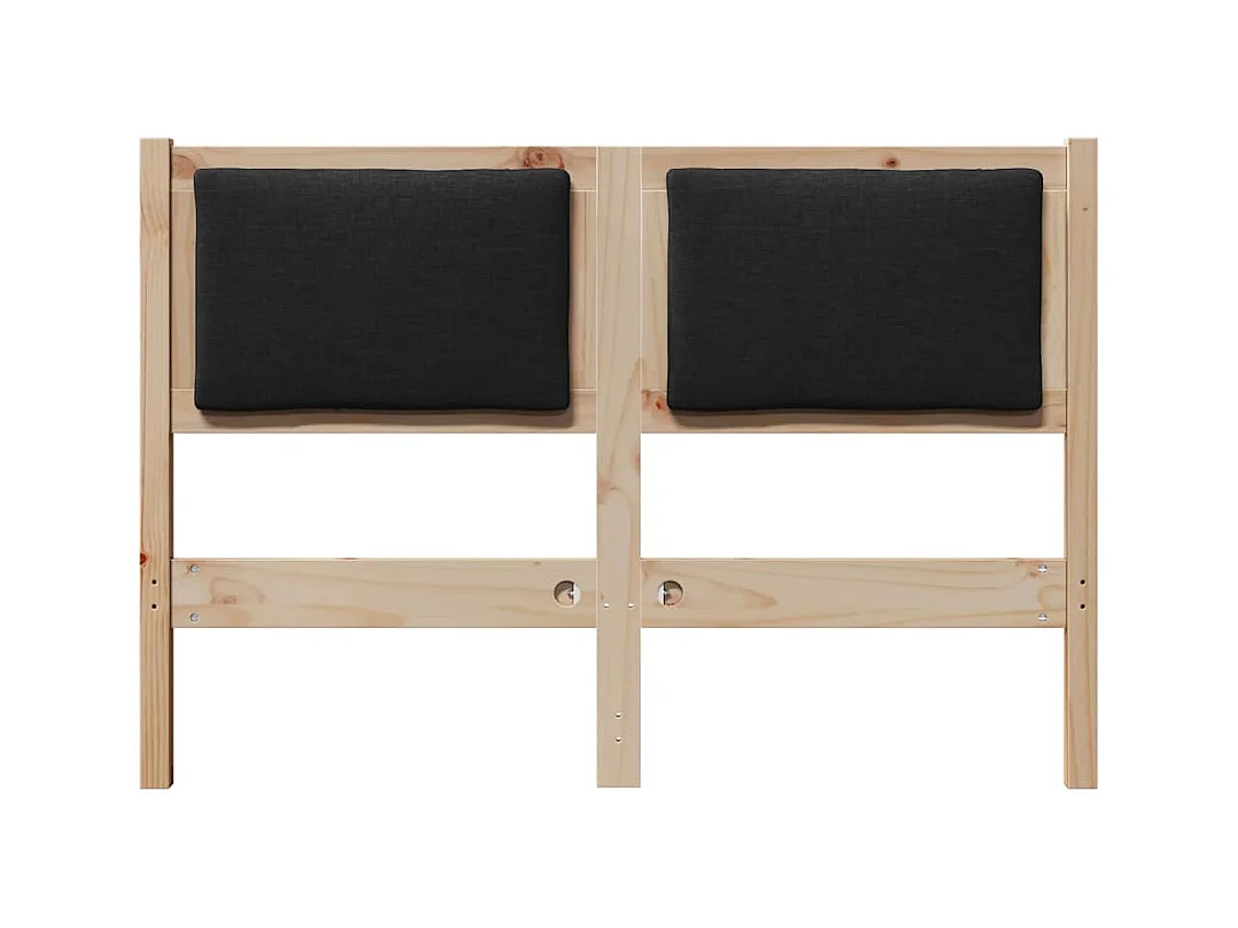 Cabecero Otro Marrón 120 cm Madera maciza de pino