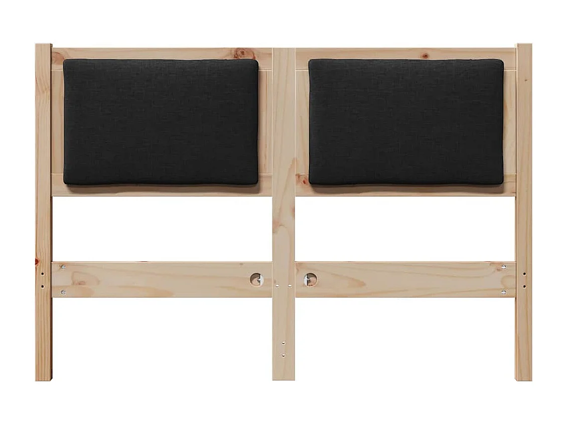 Cabecero Otro Marrón 120 cm Madera maciza de pino