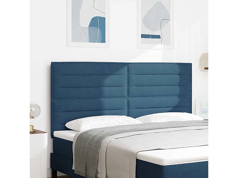 Cabecero Otro con cabecera Azul 180 cm tela