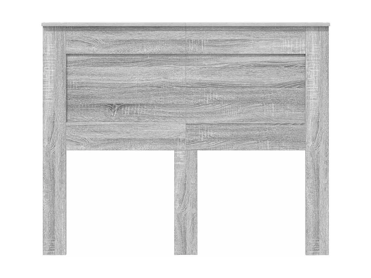 Tête de lit Gris Sonoma 120 cm Bois d'ingénierie