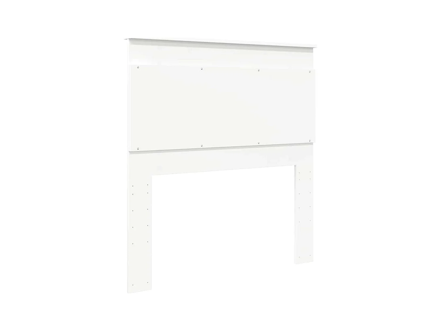 Tête de lit avec tête de lit Blanc 80 cm Bois d'ingénierie