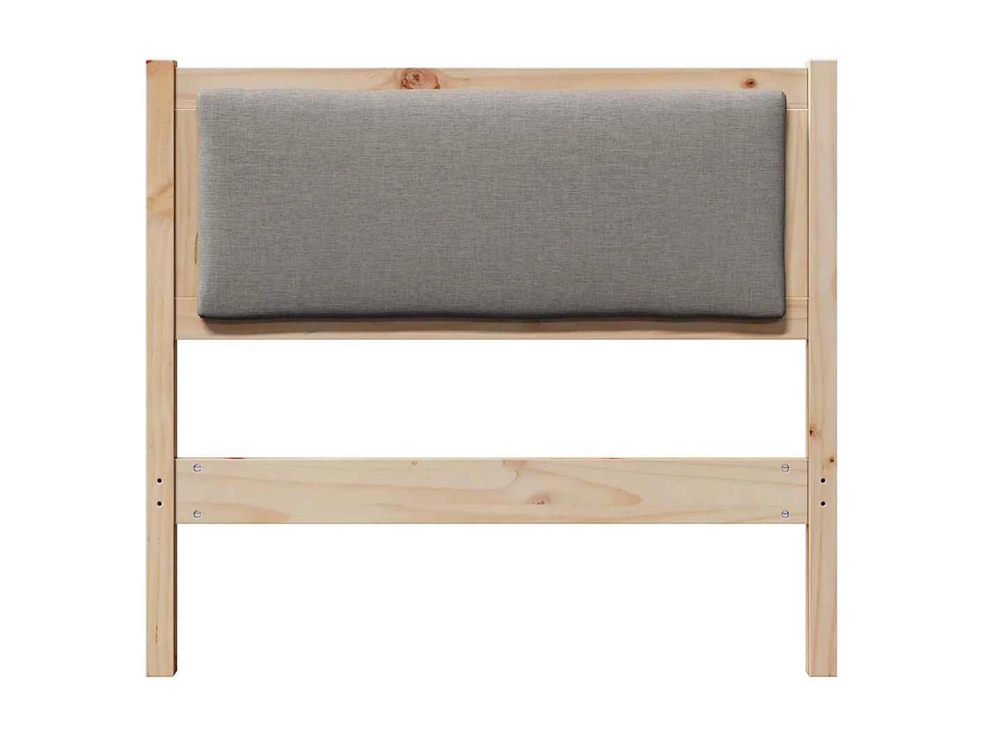 Tête de lit Autre Marron 100 cm Bois massif en pin