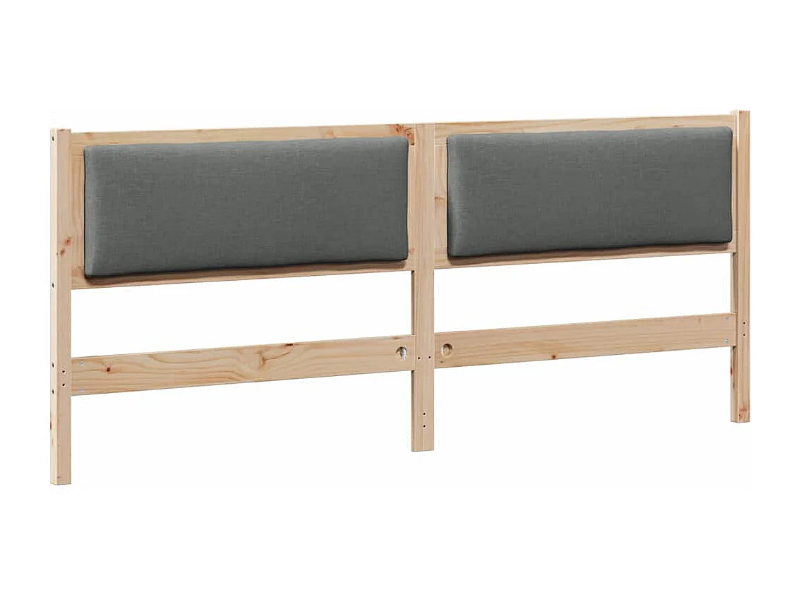 Cabeceira Outros Castanho 180 cm Madeira de pinho maciça