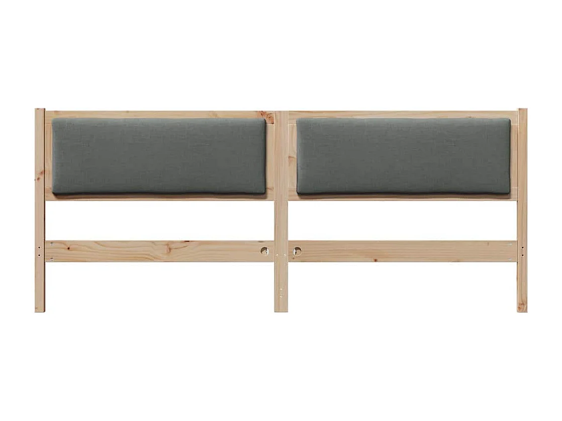 Cabeceira Outros Castanho 180 cm Madeira de pinho maciça