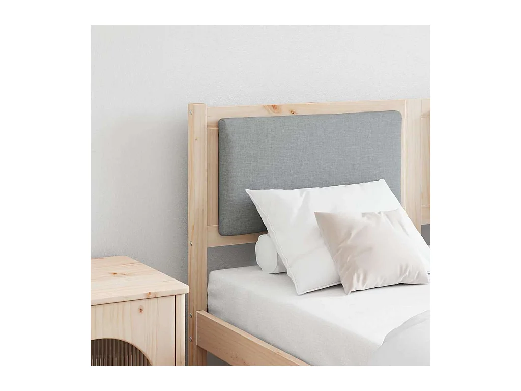 Tête de lit Autre Marron 140 cm Bois massif en pin