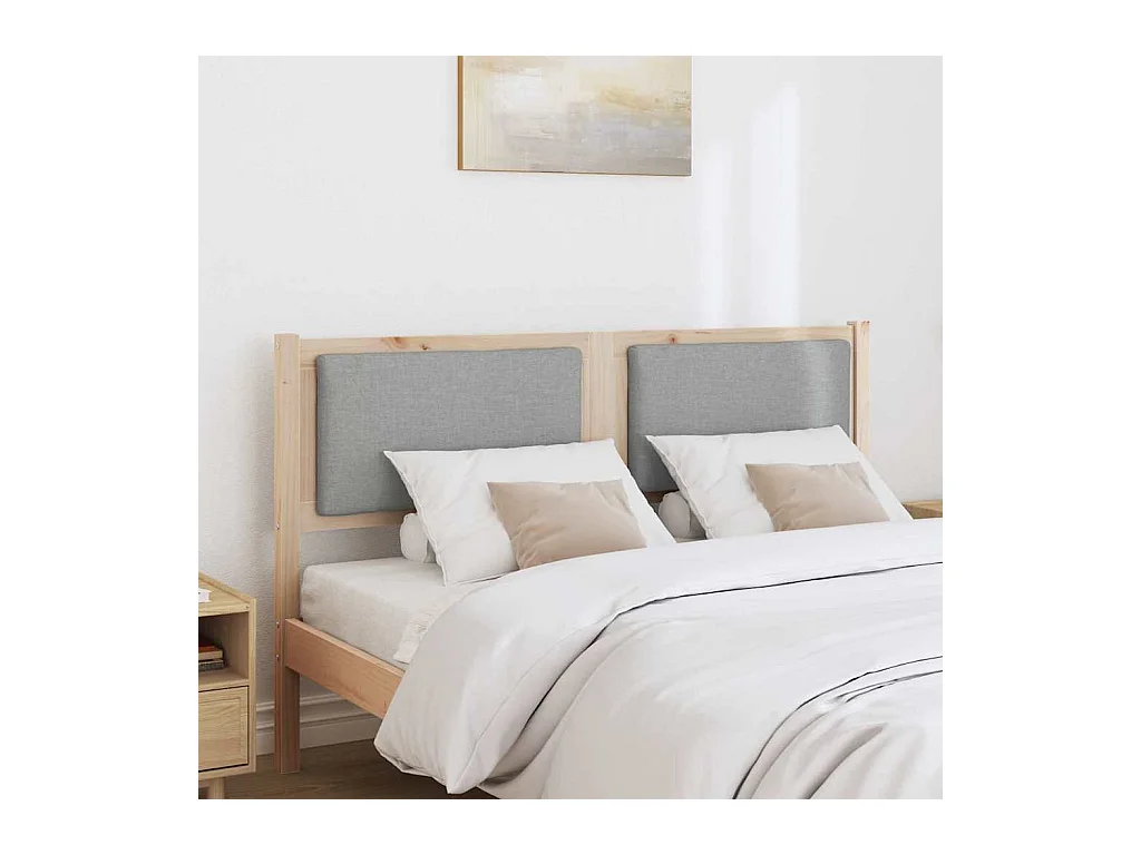 Tête de lit Autre Marron 140 cm Bois massif en pin