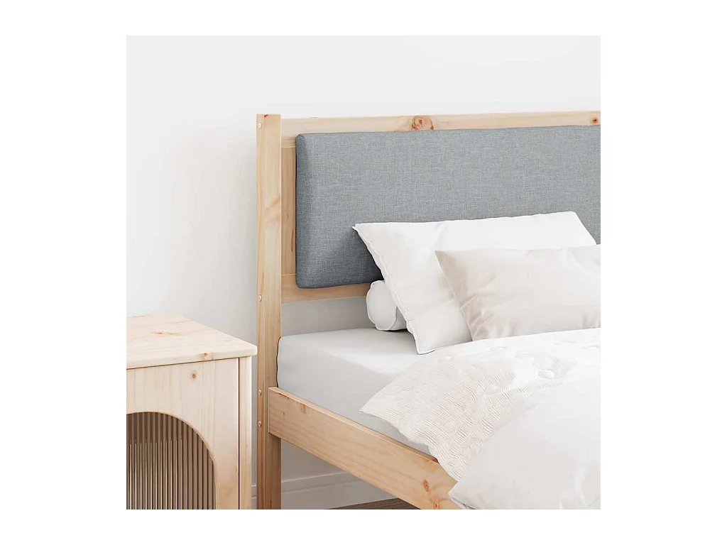 Tête de lit Autre Marron 100 cm Bois massif en pin