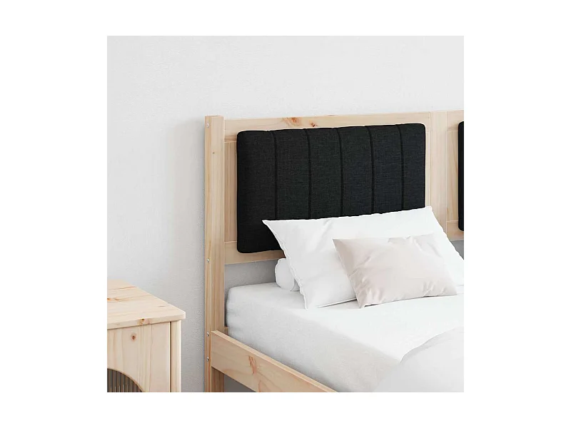 Cabeceira estofada com cabeceira Castanho 140 cm