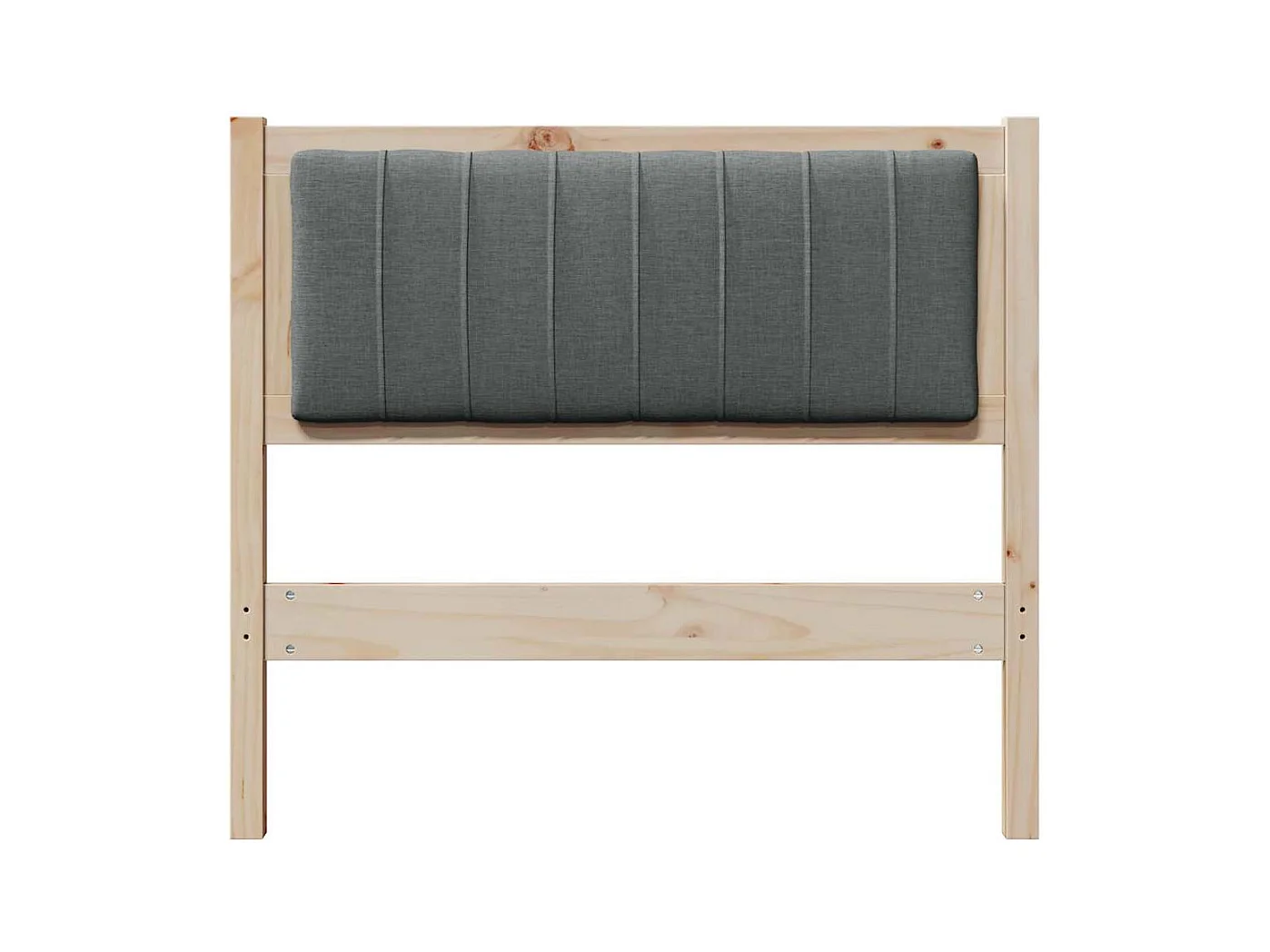 Cabeceira estofada com cabeceira Castanho 90 cm