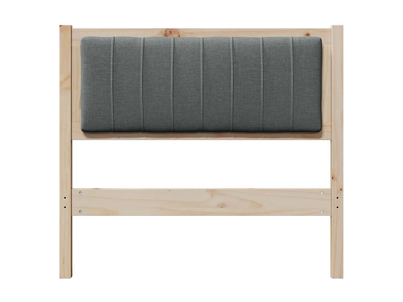 Cabeceira estofada com cabeceira Castanho 90 cm