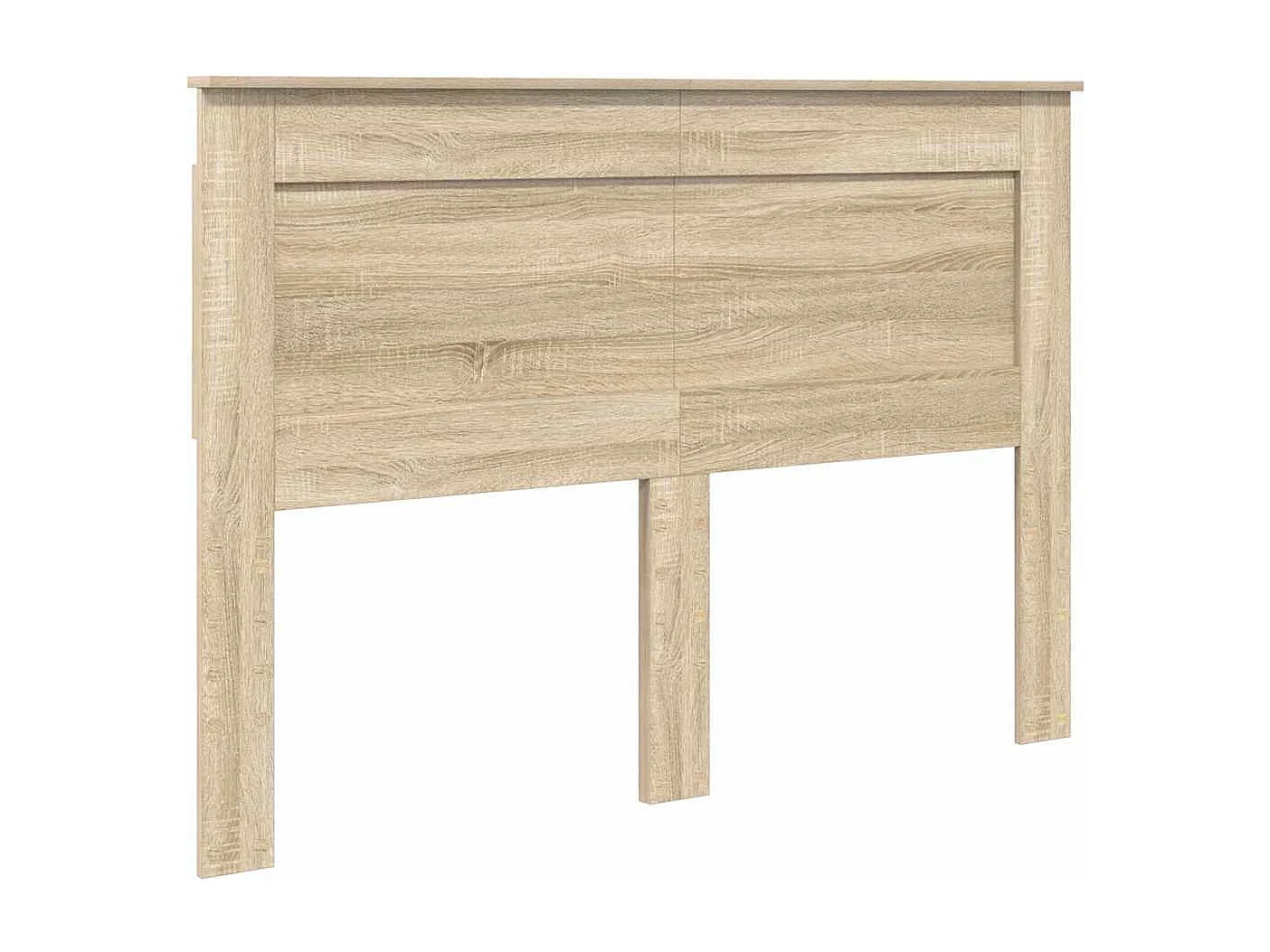 Tête de lit Gris béton 140 cm Bois d'ingénierie